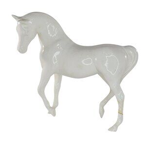 Duncan Mold Ceramic Walking Arabian Horse Figurine *Repaired*
